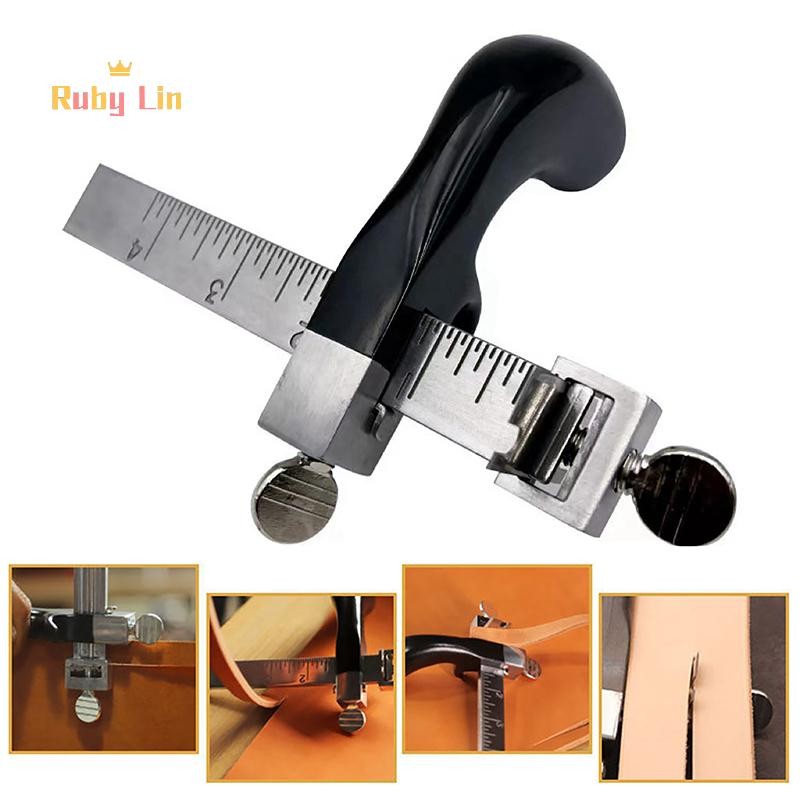 Ruby Lin เครื่องตัดเข็มขัดหนังสําหรับวาดเข็มขัดหนัง Diy Strip เครื่องมือมือตัดเครื่องมือหนัง 2 Sharp des