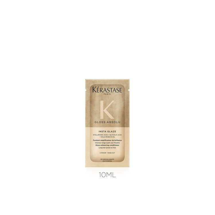 [สินค้าสมนาคุณงดจำหน่าย] Kerastase Gloss Absolu Insta Glaze Conditioner 10ml คอนดิชันเนอร์เนื้อครีมเนียน