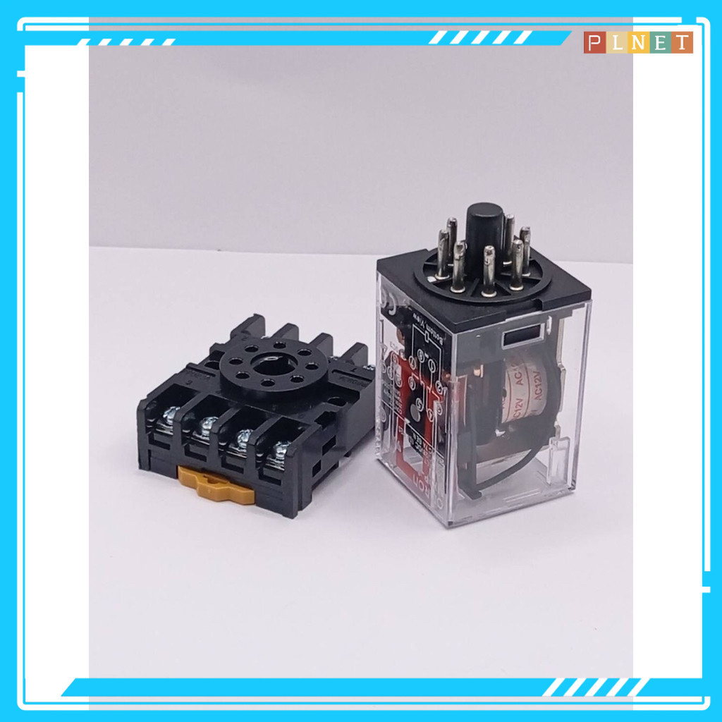 ร้านแนะนำ MK2P-I 12VAC รีเลย์ ฐานเสียบขาเสียบ MK2P 12vac MK2P-I 12VAC สินค้าถ่ายจากงานจริง