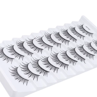 7TILOYSHOP ขนตาปลอม, Handmade Cruelty-free Faux Mink Lash, แฟชั่นผู้หญิง Natrual ยาวเต็มแถบขนตาปลอมขนตาขนตา