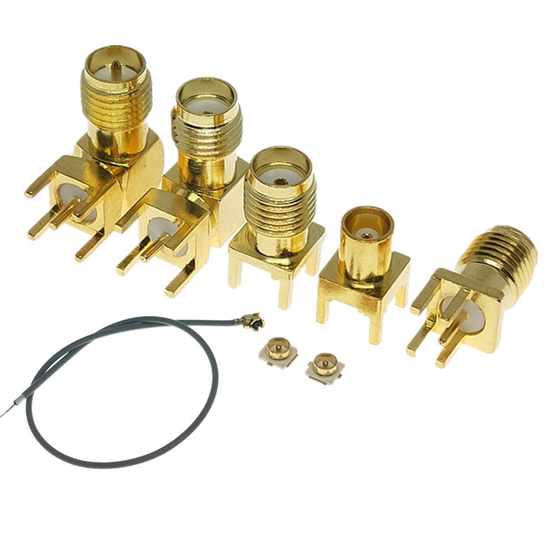 Sma/ufl/ipex/ipx Connector ซ็อกเก็ตเสาอากาศ gps ถึง SMA-KE ซ็อกเก็ตหญิง RF RF Connector