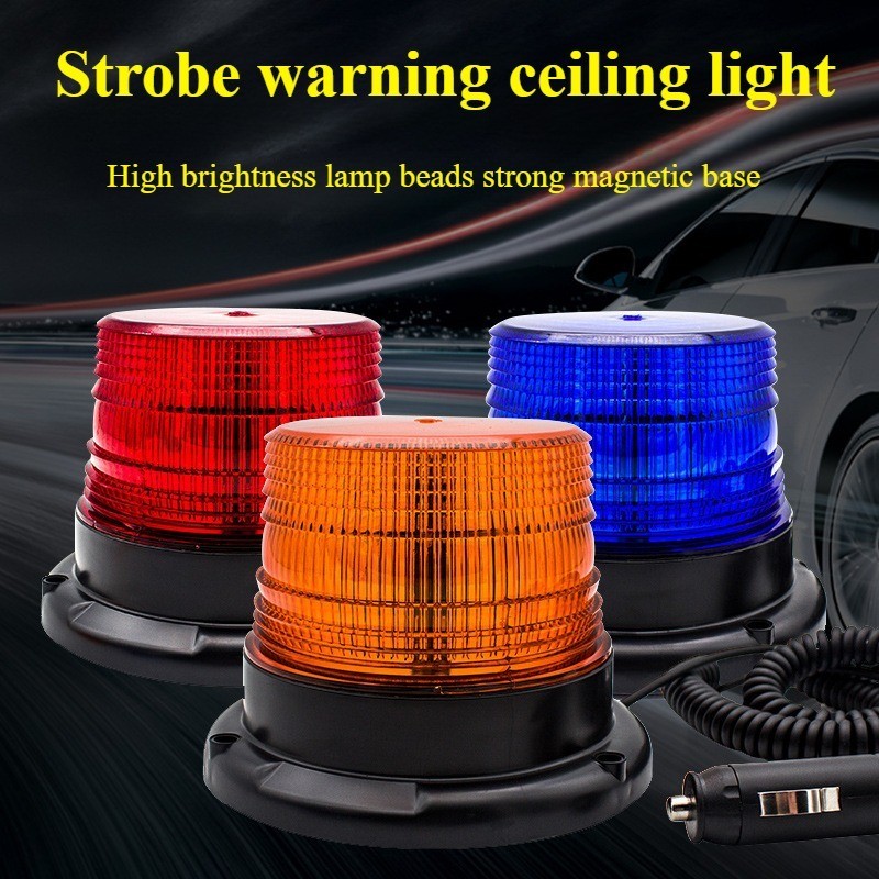 12-24v LED รถบรรทุก Strobe ไฟเตือนตํารวจ LED กระพริบไฟฉุกเฉิน Beacon Lamp12-24V