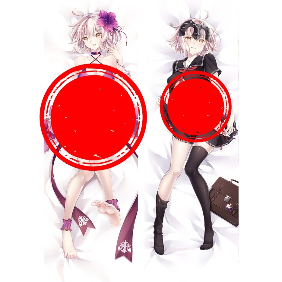 Fate Grand Order FateGO FGO Jeanne DArc 2 อะนิเมะ Dakimakura กอดหมอน Body Case Props พิมพ์สองด้านผ้า