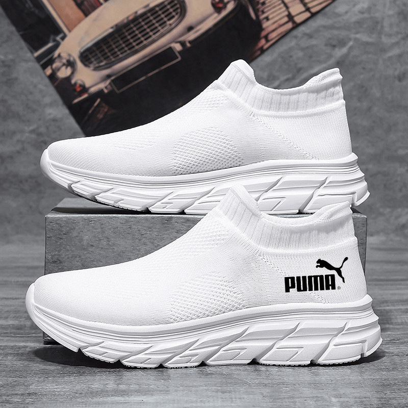 New Ready StockSize 35-46 รองเท้าผู้ชายรองเท้าผู้หญิงรองเท้าวิ่ง Kasut Lelaki รองเท้ากีฬาสินค้าใหม่สีทึบรองเท้าเดินเรียบง่าย