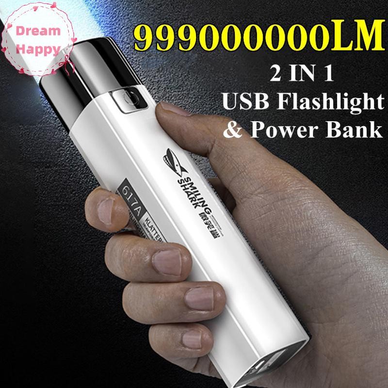 Dreamhappy ไฟฉาย LED สว่างเป็นพิเศษ ไฟฉายขนาดเล็ก ไฟกลางแจ้ง TH