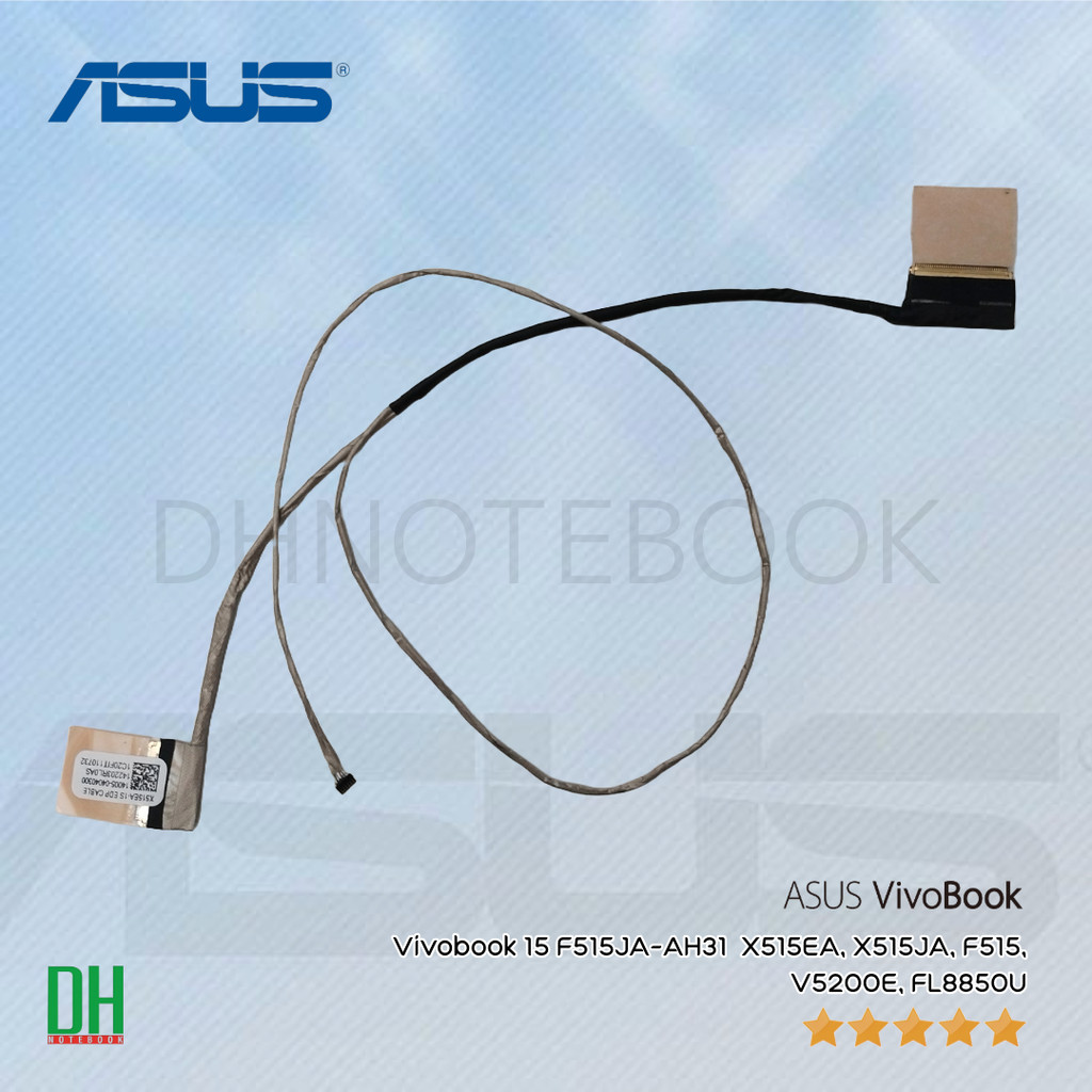 สายแพรจอ LCD Video Flex Cable สำหรับ ASUS X515EA, X515JA, F515, V5200E FL8850U คุณภาพสูงและใหม่ 100%