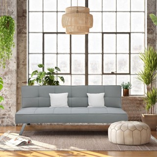 SB Design Square โซฟาเบด รุ่น Loder สีเทาอ่อน (176x85x73 ซม.…