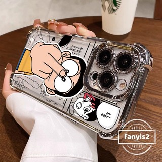 สําหรับOPPO A5Pro A60 A3X A18 A38 A15 A16 A57 A77s A5s A3s A54 A58 A95 A9 A5 A78 A79 A98 Reno 12Fปลอกการ์ตูนไม่มีมุมฝาครอบถุงลมนิรภัยป้องกันการล่มสลายโปร่งใส