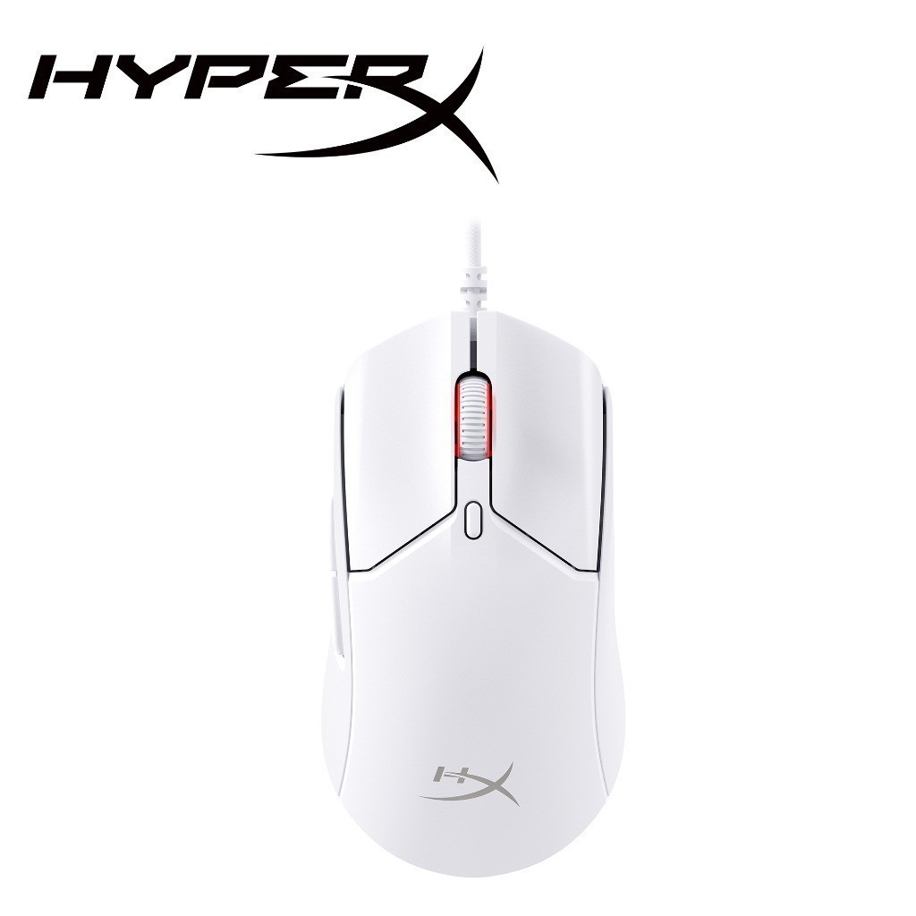 HyperX Pulsefire Haste 2 Gaming Mouse (White) (6N0A8AA) เซ็นเซอร์ HyperX 26K DPI สินค้าแท้ ประกัน 2 