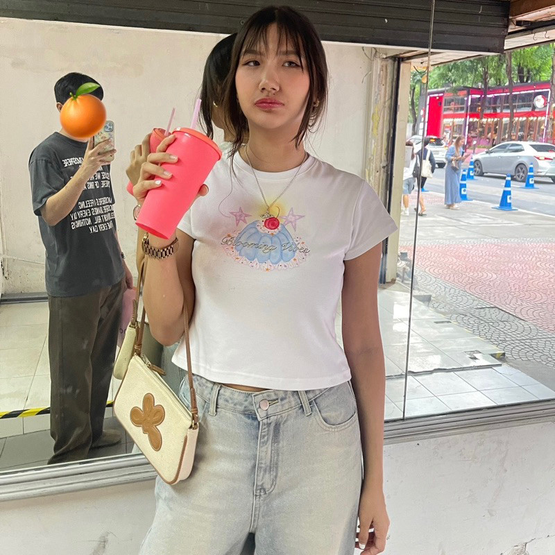 (จัดส่งตลอด 24 ชั่วโมง）Angle Official Baby tee jelly cake!