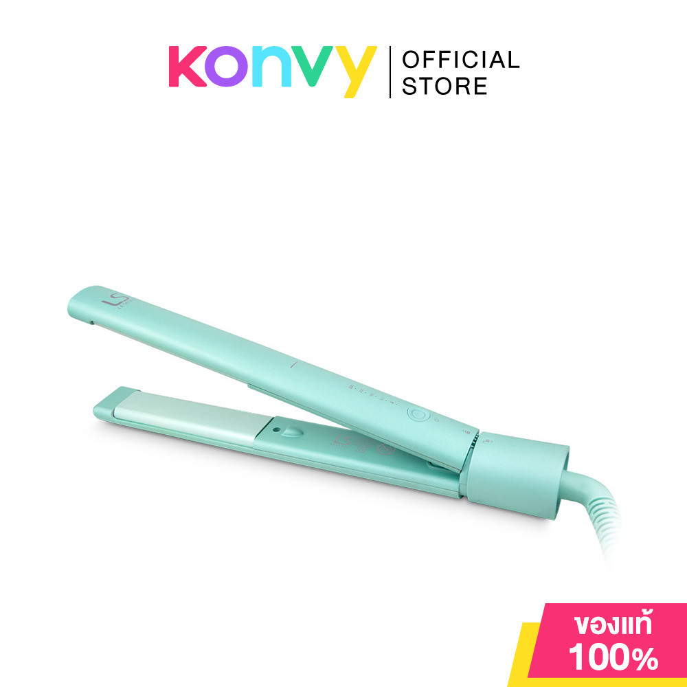 Lesasha Macaron Straight & Curl Hair Crimper Mint #LS1555.