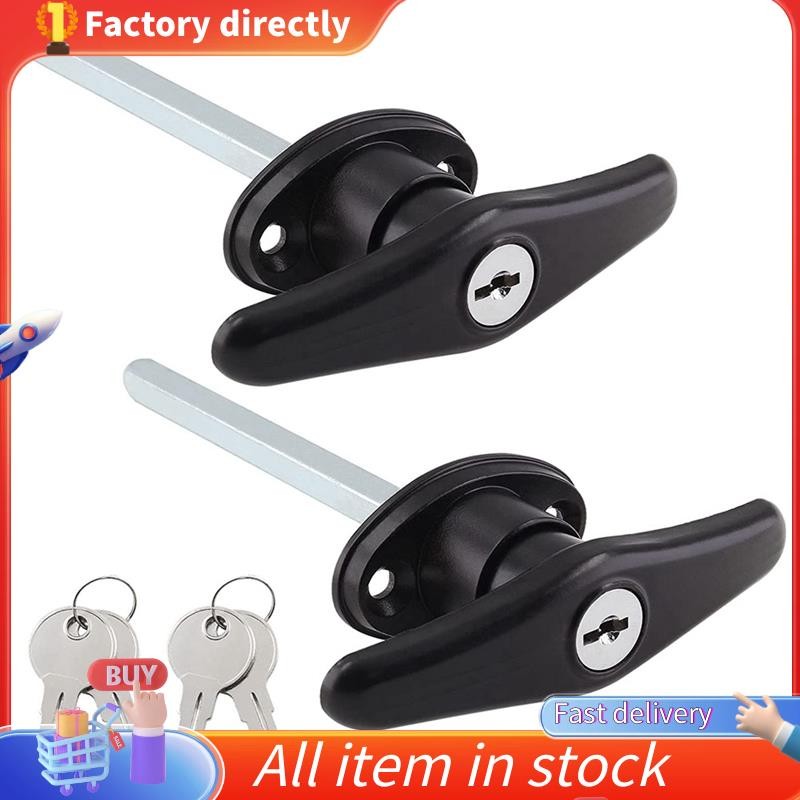 ในสต็อก-T-Handles Campers Topper Lock Campers Shell ล็อคและคีย์ T-Handle Canopy เปลี่ยนล็อค T-Lock