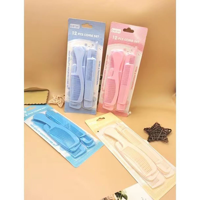 JIE HOME เซ็ตหวีผม (1ชุด12ชิ้น)