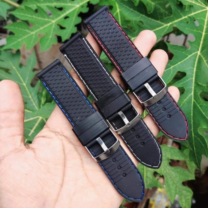 22MM WATCH STRAP 22MM RUBBER WATCH STRAP