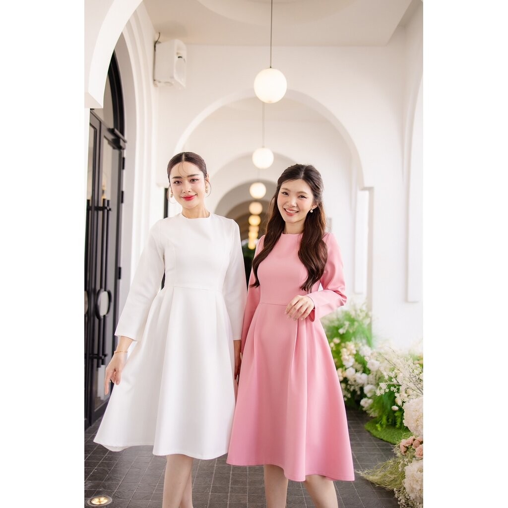 ชุดเดรสไปงานแต่ง ชุดออกงาน MY LADY BY BAIFERN - ML0481