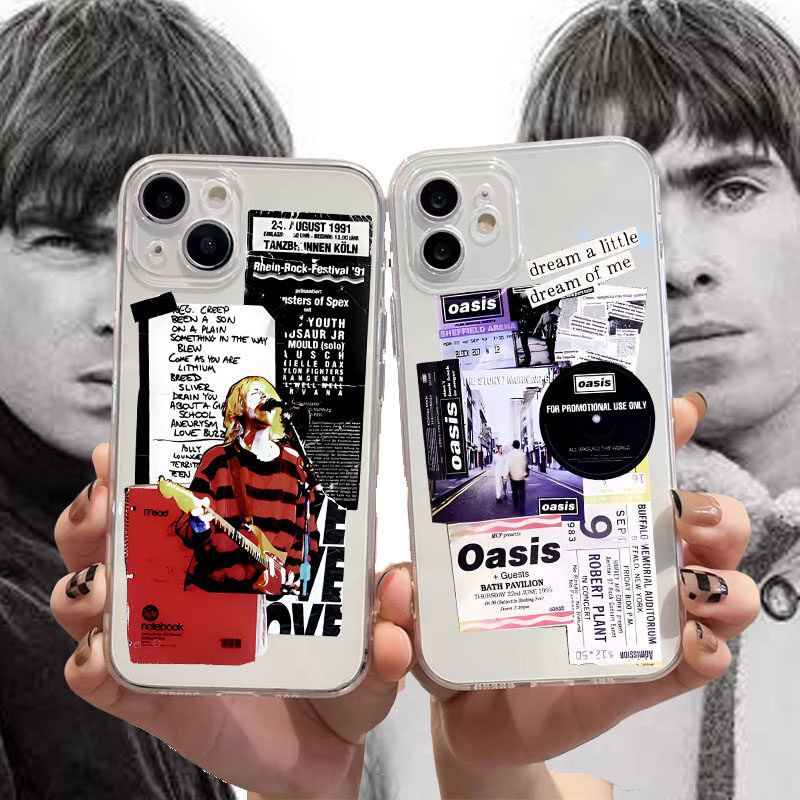 Hot Oasis Band เคสโทรศัพท์สําหรับ Infinix 50 30 Play 30i 11S NFC หมายเหตุ 30 10 12 G96 TECNO SPARK 1