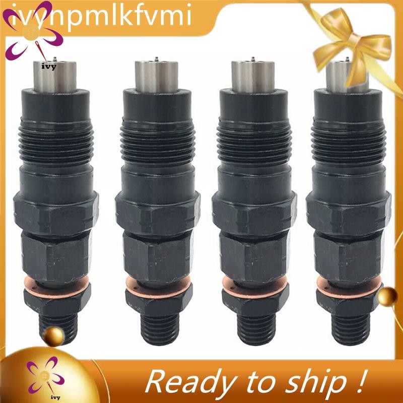 [Ivym] หัวฉีดหัวฉีดน้ํามันเชื้อเพลิง 4 ชิ้นสําหรับ Mitsubishi L200 K7-T K6-T 2.5D K64T 4D56 8V 2477C