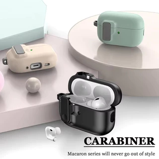 เคสล็อคอัตโนมัติสําหรับ for airPods 4 เคส 3 Pro 2 เคสใหม่ฝาครอบป้องกันสําหรับ for airPods4 เคสพร้อมพวงกุญแจ