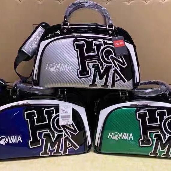 Honma Golf Clothing Bag กระเป๋าอุปกรณ์ผู้ชายและผู้หญิง กระเป๋าเสื้อผ้า กระเป๋าถือ กระเป๋ารองเท้าในตัว พร้อมสายสะพาย Outdoor Bag