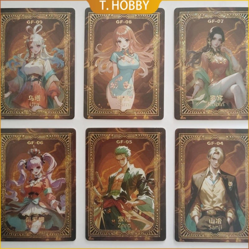 Kaiyuan Cultural Creative Dunhuang Secret Realm One Piece One Piece Empress Luffy Nami อะนิเมะคอลเลกชันการ์ด