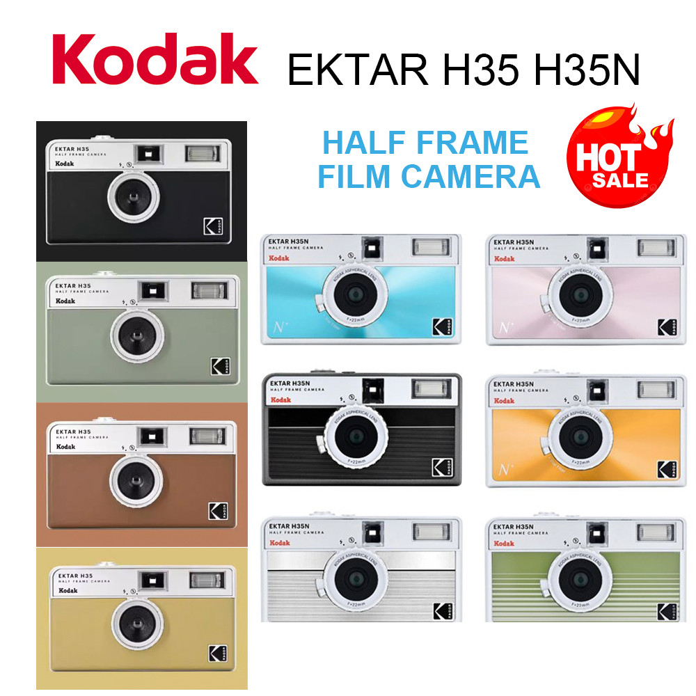 Kodak EKTAR H35 H35N กล้องฟิล์มในตัว 135 35 มม. ใช้ซ้ําได้