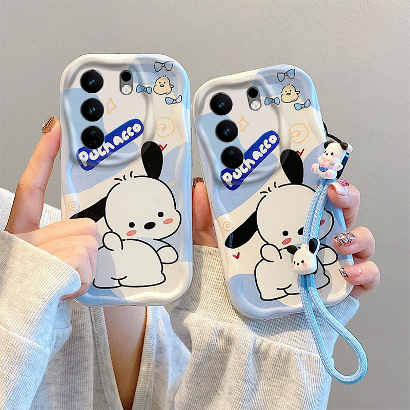 เคส VIVO Y19s โทรศัพท์น่ารักป้องกันกรณี + สร้อยข้อมือน่ารัก MR