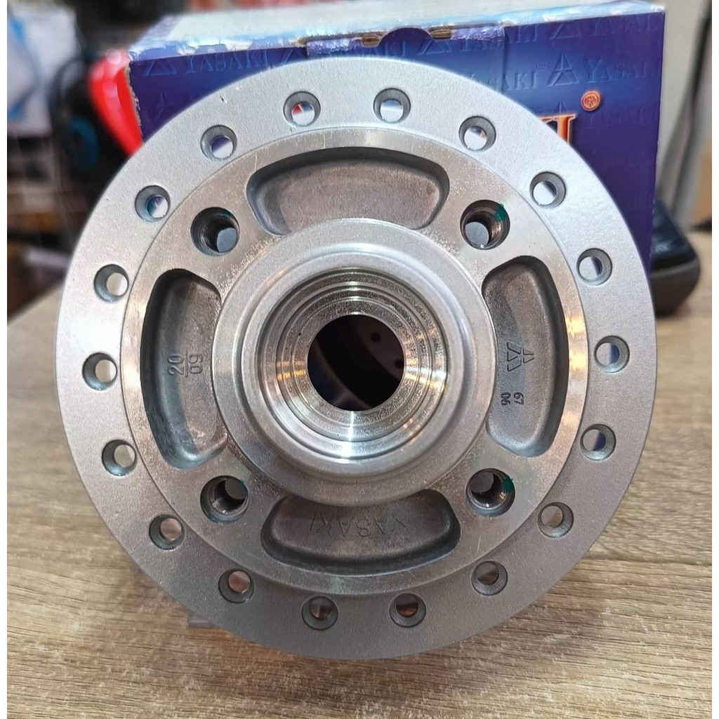 ดุมเดิม YAZAKI ของแท้ หน้าหลัง ตรงรุ่น สีบรอนซ์ ดุมเดิม ดุมเวฟ ดุมแต่ง ดุมเวฟ พร้อมส่ง สินค้าเป็นของแท้ สบายใจได้ - รูปที่ 5