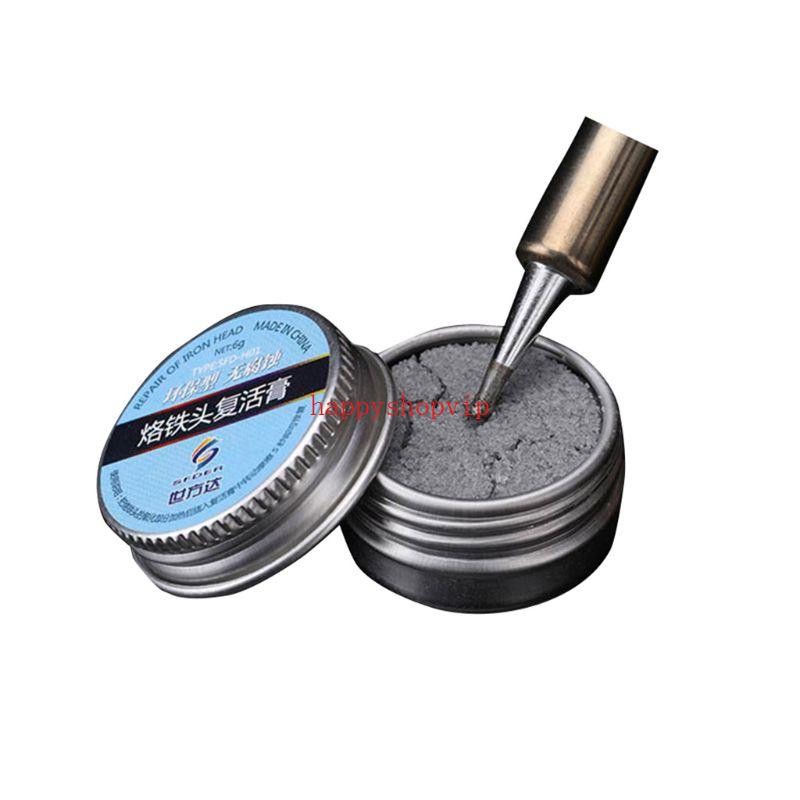 Hsv ออกไซด์บัดกรีเคล็ดลับทําความสะอาด Lead-Free Tip Refresher ทําความสะอาดสําหรับออกไซด์ Solder Iron Tip Head Resurrection Rep เครื่องมือ