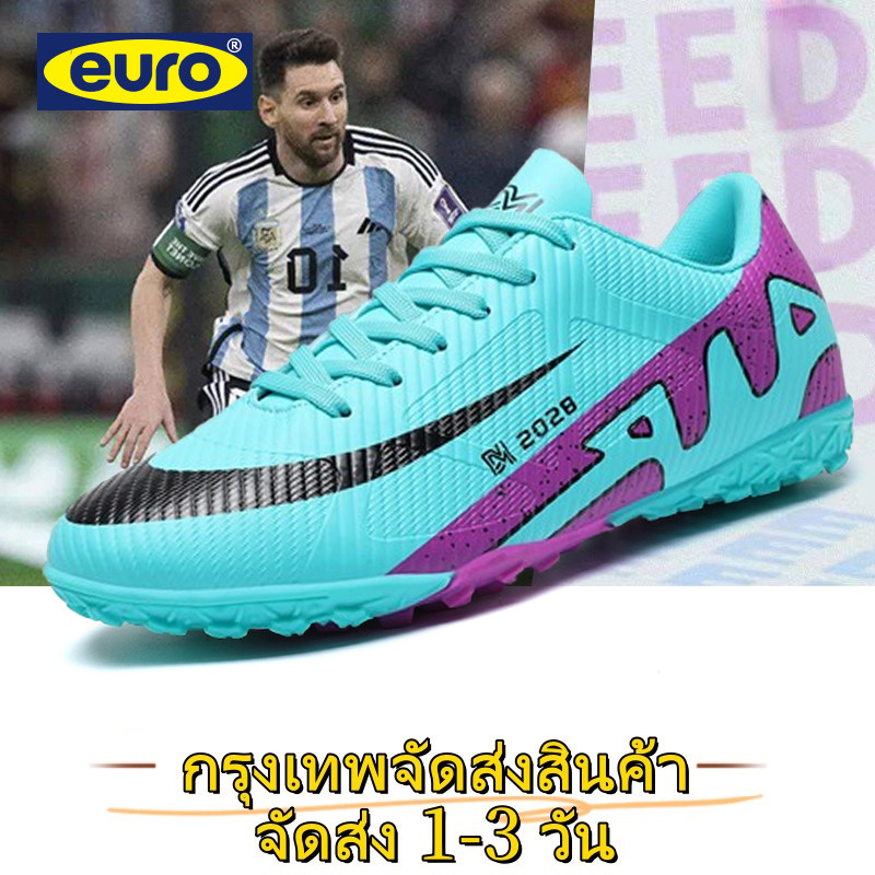 EURO รองเท้าบูทฟุตบอล ขนาดใหญ่ 35-44 สําหรับผู้ชาย และผู้หญิง เหมาะกับการเล่นกีฬา ฟุตบอล