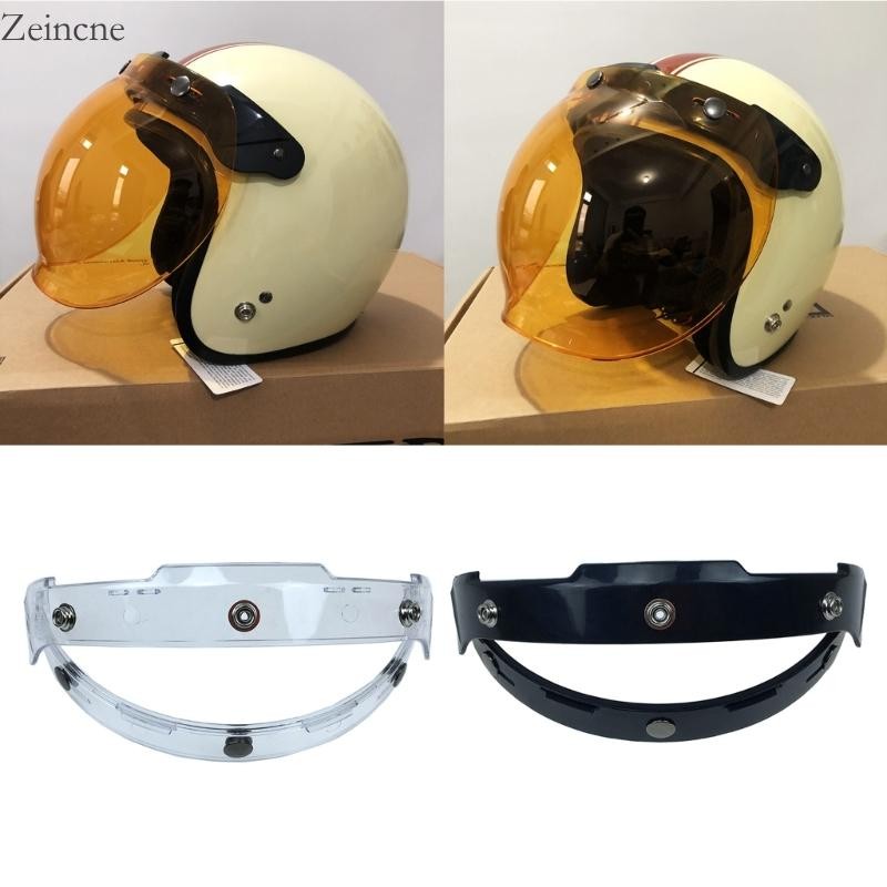 Zein รถจักรยานยนต์สีดํา UV อะแดปเตอร์ Flip Up ฐานสิ่งที่แนบมาสําหรับ 3-Snaps Bubble Shield Visor หมวกกันน็อคอุปกรณ์เสริม