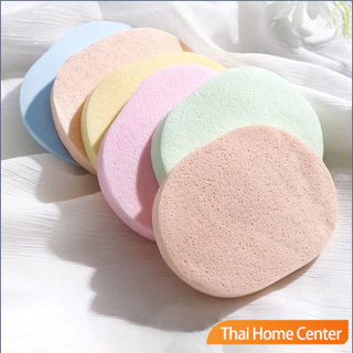 ฟองน้ำทำความสะอาดใบหน้า ฟองน้ำเช็ดหน้า พร้อมส่งในไทย ฟองน้ำล้างเครื่องสำอาง face wash sponge