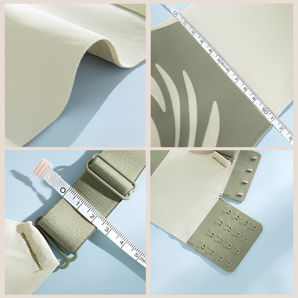 บราไร้โครง เสื้อในเก็บข้าง ชุดชั้นในไร้โครงเหล็ก เก็บทรงสวย กระชับลำตัว ไร้โครง ไร้ขอบ ทรงเก็บเต้า พร้อมส่งจากไทย - รูปที่ 7