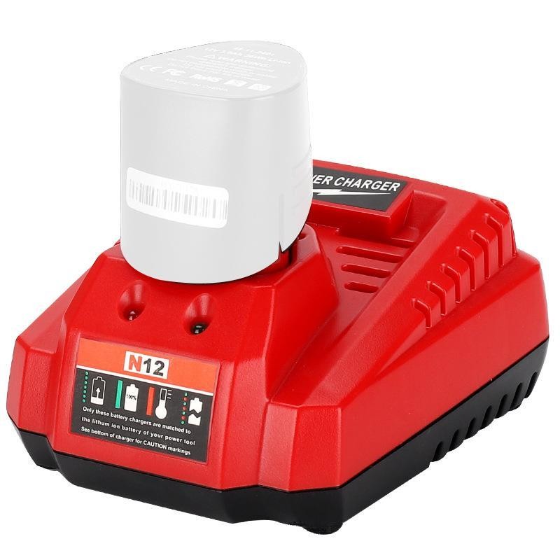 เครื่องชาร์จสำหรับแบตสว่าน Milwaukee M12 10.8-12V