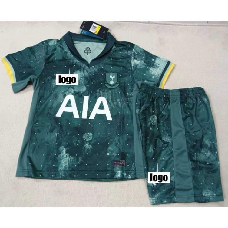 kids kit 24 25 spurs third  SON Camisetas football shirt men