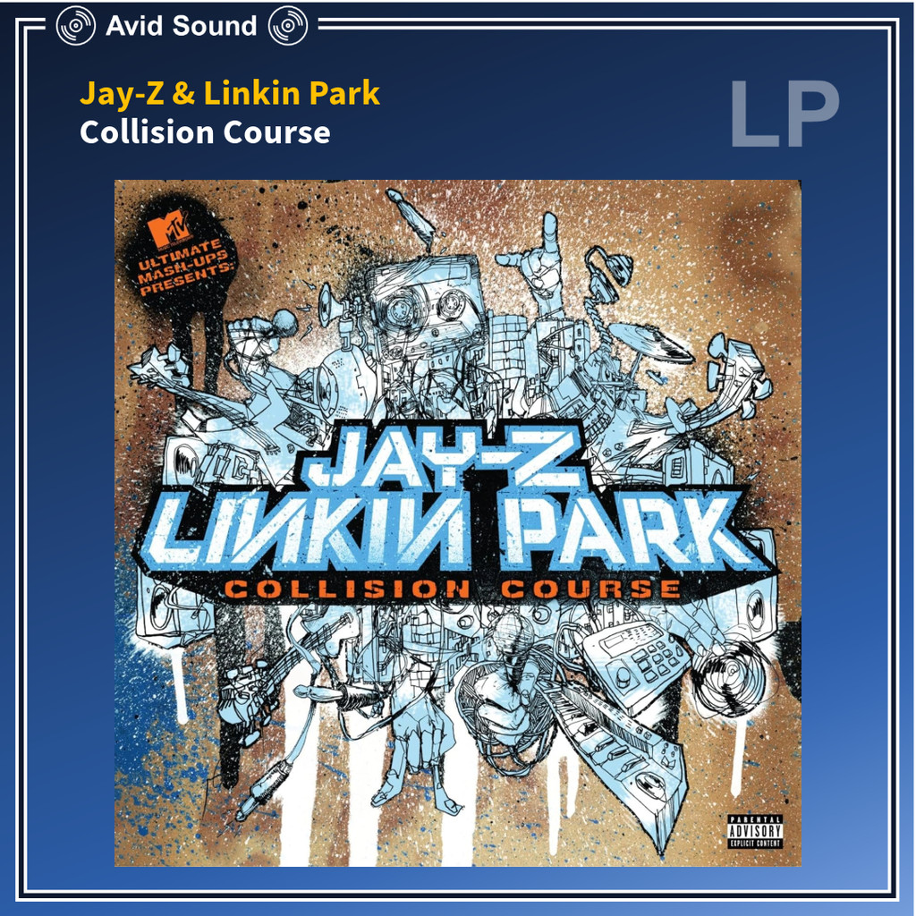 [ ออก E-Tax ได้ ] แผ่นเสียง Jay-Z & Linkin Park Collision Course ใหม่ ซีล Jay-Z & Linkin Park Vinyl 