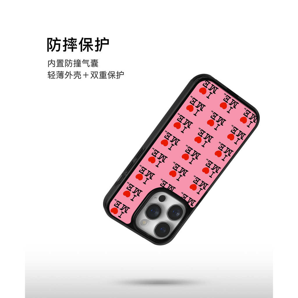 สไตล์เกาหลี ins ตัวอักษรภาษาอังกฤษสไตล์ใหม่เหมาะสําหรับ Apple 16promax กันกระแทก iPhone1514 น่ารัก Healing 13 Niche Premium iPhone17promax - รูปที่ 4