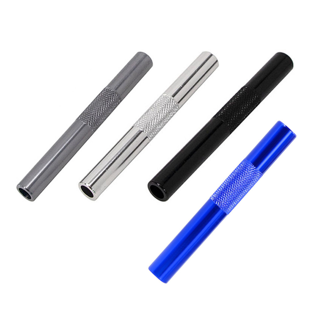 5PCS โลหะฟาง Cool Gadget สําหรับผู้ชายของขวัญแบบพกพาอเนกประสงค์ 70 มม.หลอดอลูมิเนียม