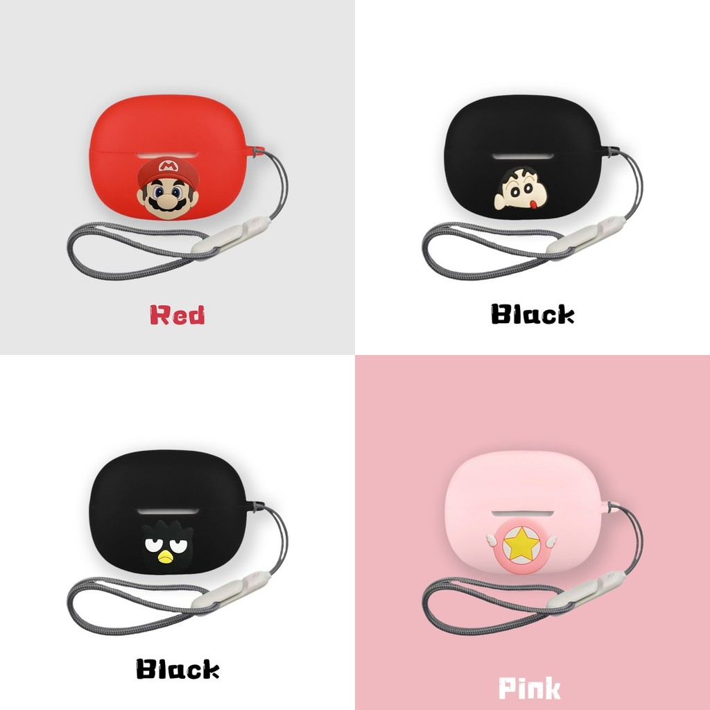 For Shokz OpenDots One (E310) Case Shokz OpenDots One Silicone Soft Case Cartoon Mario Sanrio Cute B