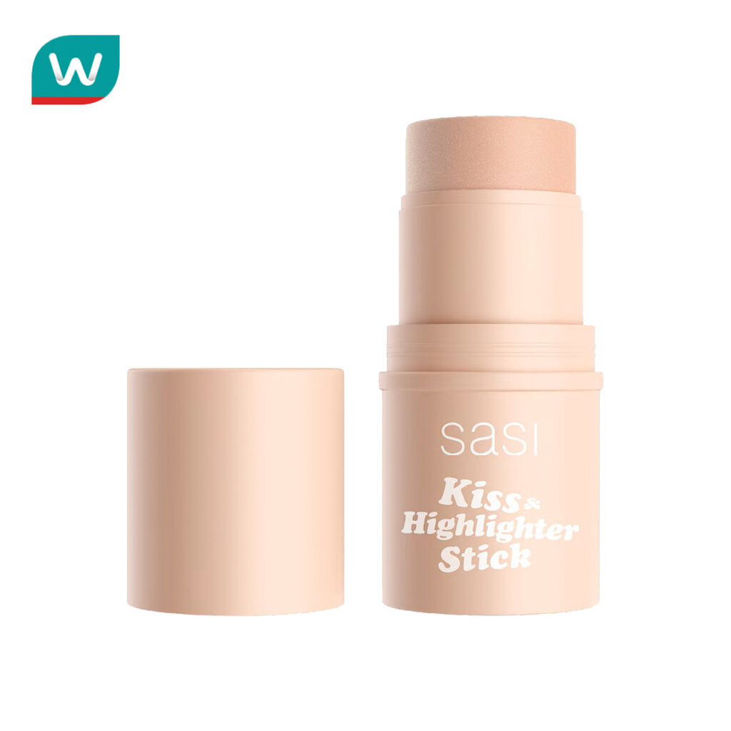 Sasi ศศิ คิส แอนด์ ไฮไลท์เตอร์ สติ๊ก 4ก. 01 เฟิร์สท ทัช