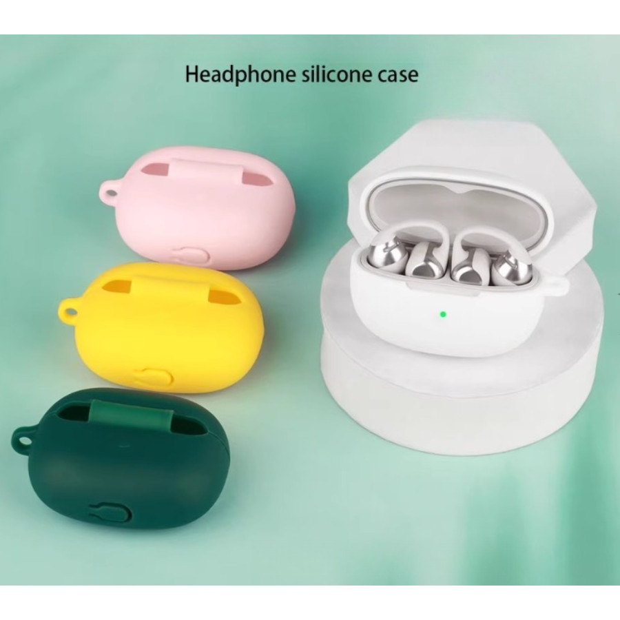 สําหรับ SHOKZ OpenDots ONE E310 เคสซิลิโคนลื่นปกป้องหูฟังบลูทูธสําหรับ SHOKZ OpenDots ONE ฝาครอบ fun