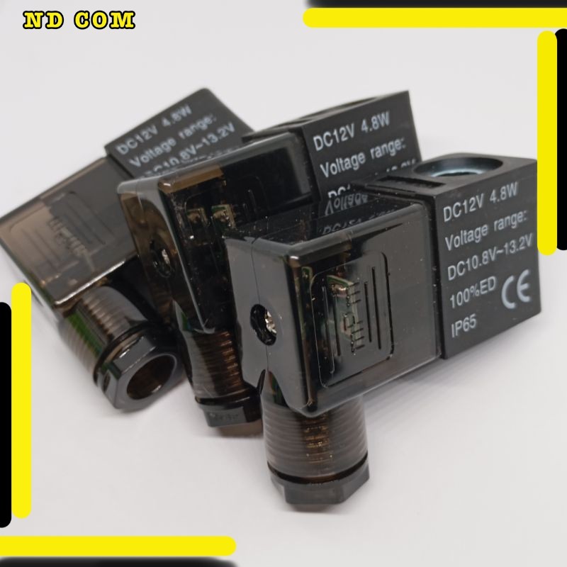 สุดคุ้ม! คอยล์โซลินอล 4v210-08 3V210-08 12V 24V 220V เฉพาะคอยน์ Coil solenoid valve