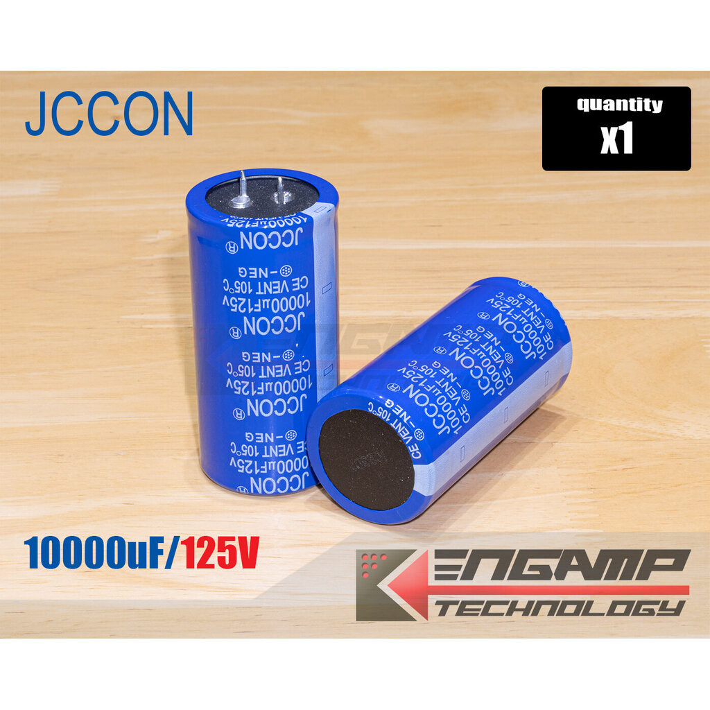 (1ตัว) [E-CAP] 10000uF/125V 105 C JCCON 35x70mm P=10mm