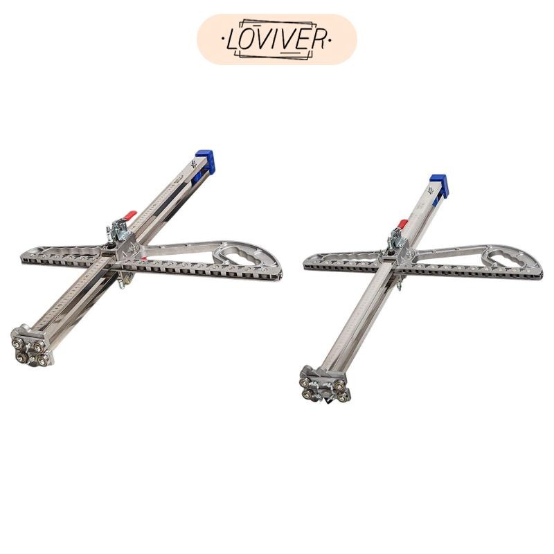 LOVIVER เครื่องตัดแผ่นยิปซั่มแบบพับได้เครื่องมืองานไม้ที่มีเสถียรภาพช่างไม้ผู้ที่ชื่นชอบ DIY