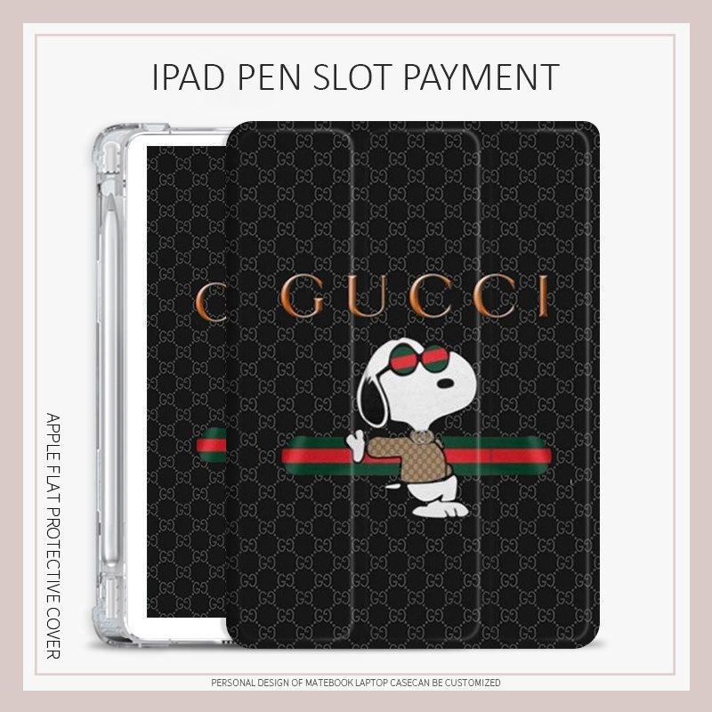 เคส snoopy แฟชั่น iPad 10.2 gen7/8/9 gen10/11 เคสไอแพด air4/5/6/7 mini6/7 เคส iPad 2022 pro11 pro12.9 pro13 2024 กรณี