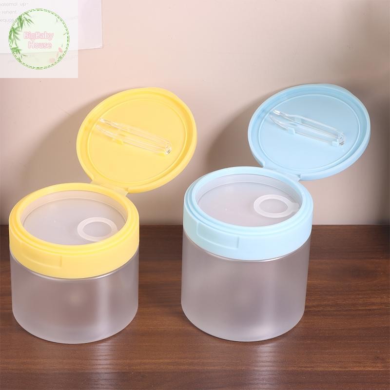 BigBabyHouse 1 ชิ้น 250/300/350ml Makeup Remover กางเกงผ้าฝ้ายครีมฝาปิด Body Lotion Scrub Jar คอนเทนเนอร์เครื่องสําอาง Travel ขวดพกพา TH