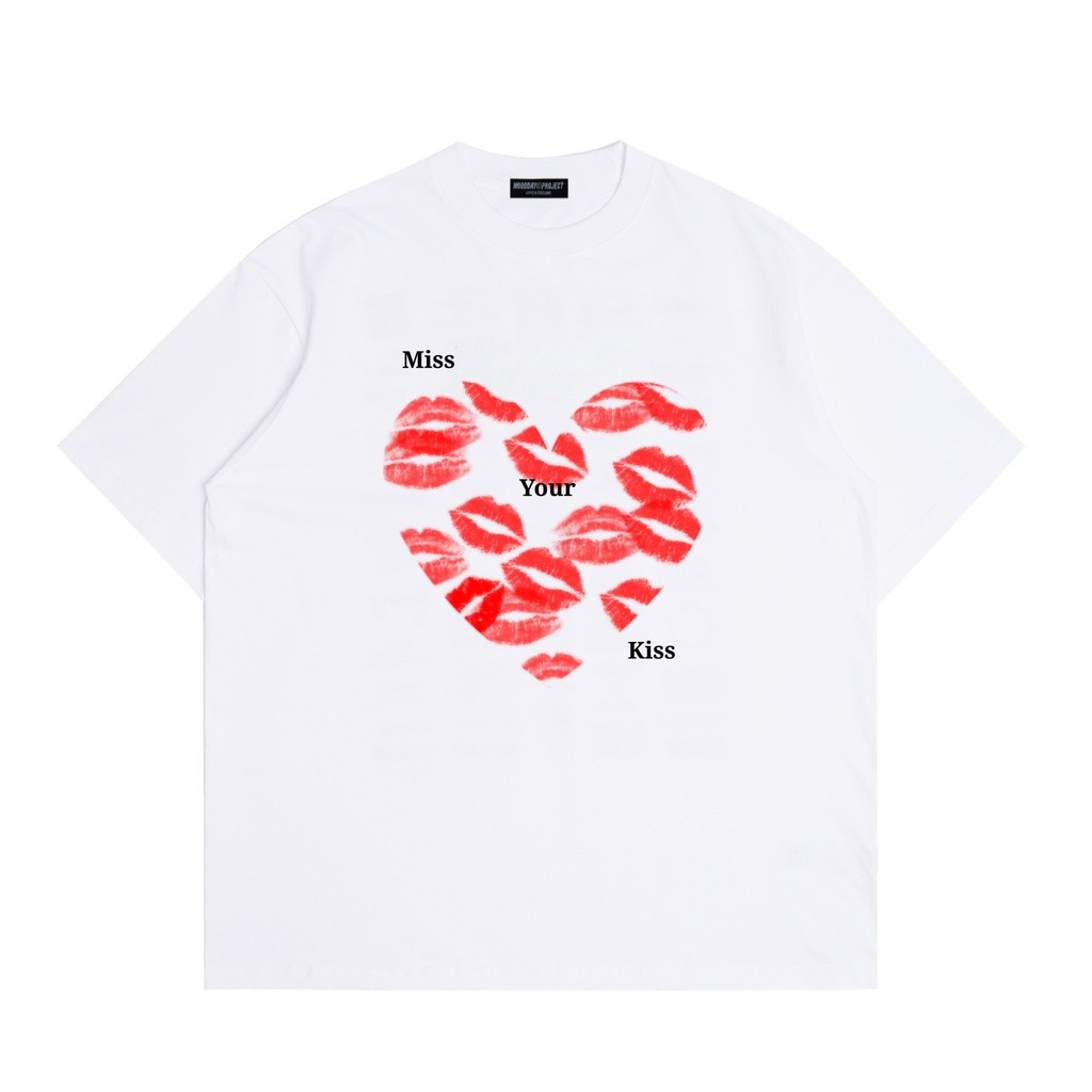 เสื้อยืด OVERSIZE MOODDAY PROJECT OVERSIZE สีดําแฟชั่นเสื้อยืด