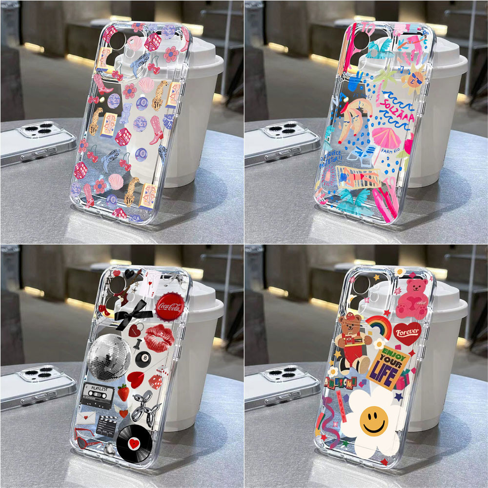 Soft TPU เคส For Samsung A55 5G A56 A36 A16 A05s A06 A54 A34 A35 A26 A05 A15 A12 A53 A52 A14 A13 A22 A33 A23 A24 A25 A73