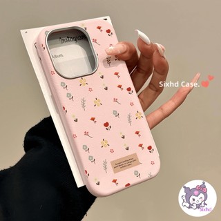 สําหรับ Huawei X8B X9B Honor X9C X9A X8A X8 Honor X7C X7B X7A X7 Honor 200 Pro 5G 200 lite Honor X6A X6B X5 Plus X5B X5B ฝาครอบหนังดอกไม้ขนาดเล็ก INS
