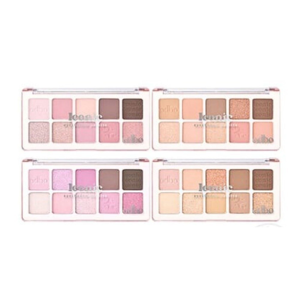 Odbo Iconic Eyeshadow Palette #OD2029 โอดีบีโอ ไอโคนิค อายแชโดว์ พาเลท x 1 ชิ้น beautybakery