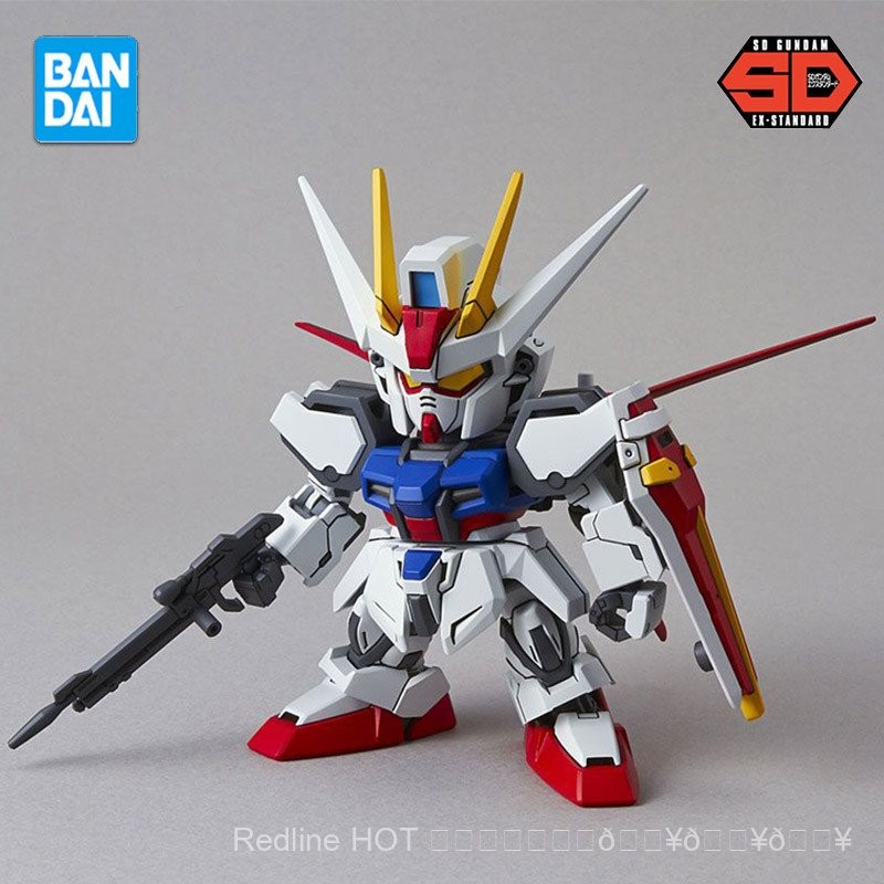 ของเล่นโมเดลประกอบ Bandai Q Version SDEX Gundam SD Wind Spirit Red Astray 00 Wing Unicorn Strike Freedom BB ของขวัญโมเดลโลหะหล่อ FGPT - รูปที่ 2